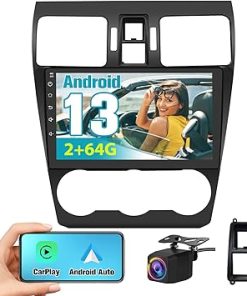 Dash Camera-AWESAFE-【2GB+64GB】 Car Radio Stereo Android 13 for Subaru Forester WRX Impreza 2013 2014 2015 with CarPlay Android Auto Dash Camera-AWESAFE-【2GB+64GB】 Car Radio Stereo Android 13 for Subaru Forester WRX Impreza 2013 2014 2015 with CarPlay Android Auto