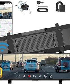 Dash Camera-Aprilboy-4K Mirror Dash Cam with IMX415- 12 Inch Smart Rear View Mirror Camera with WiFi Dash Camera-Aprilboy-4K Mirror Dash Cam with IMX415- 12 Inch Smart Rear View Mirror Camera with WiFi