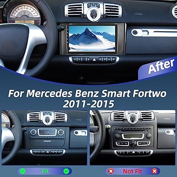 Dash Camera-EKAT-4+64G Android Car Stereo for Mercedes Benz Smart Fortwo 2011-2015 – 9 Inch HD Touchscreen Radio with Wireless Carplay & Android Auto – 32 EQ/WiFi/GPS/SWC + AHD Rear View Camera 2 Dash Camera-EKAT-4+64G Android Car Stereo for Mercedes Benz Smart Fortwo 2011-2015 - 9 Inch HD Touchscreen Radio with Wireless Carplay & Android Auto - 32 EQ/WiFi/GPS/SWC + AHD Rear View Camera - Image 2