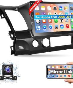Dash Camera-podofo-Podofo for Honda Civic 2006 2007 2008 2009 2010 2011 Android Car Stereo Radio Dash Kit 10.1″ Touchscreen Bluetooth Car Audio Receivers with GPS Navigation WiFi Mirror Link Airplay FM/RDS Backup Camera Dash Camera-podofo-Podofo for Honda Civic 2006 2007 2008 2009 2010 2011 Android Car Stereo Radio Dash Kit 10.1″ Touchscreen Bluetooth Car Audio Receivers with GPS Navigation WiFi Mirror Link Airplay FM/RDS Backup Camera
