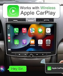Dash Camera-IYING-Double Din Car Stereo Wireless CarPlay Android Auto 4G+64G 8-Core Detachable 10 Inch Touchscreen Car Radio Dual Bluetooth AM FM GPS Navigation WiFi Car Audio Receiver with Backup Camera 2Din Head Unit 2