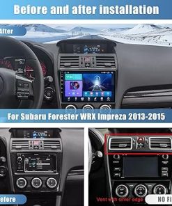 Dash Camera-OMYOPY-5GWiFi Upgrade 4GB+32GB Car Radio Stereo for Subaru Forester WRX Impreza 2013 2014 2015 Wireless CarPlay & Andriod Auto 9.2 Inch Touch Screen Android Car Radio with GPS Navigation Bluetooth WiFi 2