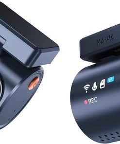 Dash Camera-KAWA-KAWA Dash Camera for Cars – Transparent Display Tiny Dash Cam Front with Voice Control- Super Night Vision Dashcam