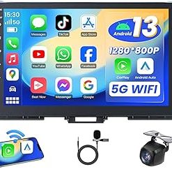 Dash Camera-Jerqry-Android Car Radio for Toyota Highlander 2014-2019: 10” Screen Highlander Radio with Wireless CarPlay/Android Auto- 2G RAM 32G ROM Car Stereo Upgrade with Bluetooth Dash Camera-Jerqry-Android Car Radio for Toyota Highlander 2014-2019: 10” Screen Highlander Radio with Wireless CarPlay/Android Auto- 2G RAM 32G ROM Car Stereo Upgrade with Bluetooth