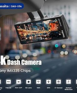 Dash Camera-dasaita-Dasaita 4K Dash Cam Front and Rear- Car Dash Camera Built-in WiFi GPS 2