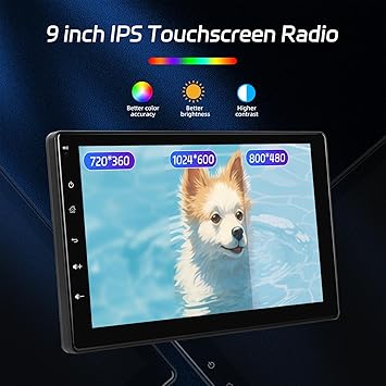 Dash Camera-NHOPEEW-9 inch Single Din Touchscreen Car Stereo with Wireless Carplay and Android Auto- NHOPEEW Detachable IPS Touch Screen Car Radio – Mirror Link 2 Dash Camera-NHOPEEW-9 inch Single Din Touchscreen Car Stereo with Wireless Carplay and Android Auto- NHOPEEW Detachable IPS Touch Screen Car Radio - Mirror Link - Image 2