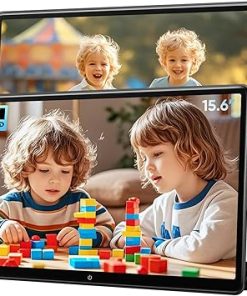 Dash Camera-AINAVI-15.6 inch Portable Android Car Headrest TV-Support Phone WiFi Bluetooth SD USB HDMI Connection Car Video Player (4G Ram+64G Rom-2PCS)