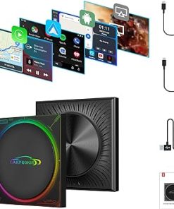 Dash Camera-CARPROKIT-5.0 Wireless CarPlay Android Auto Adapter- Android 13.0 Video AI Box 8GB+128GB