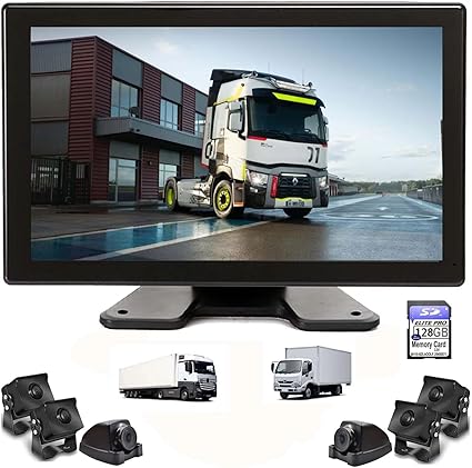 Dash Camera-Rvitycam-10-36-Inch 6 Split Touchable 128GB Large Audio Screen 1080P Backup Camera Monitor & Built-in DVR Video Recorder for RV Truck Trailer Rear Side Front Reversing View Wired System Image Waterproof 2 Dash Camera-Rvitycam-10-36-Inch 6 Split Touchable 128GB Large Audio Screen 1080P Backup Camera Monitor & Built-in DVR Video Recorder for RV Truck Trailer Rear Side Front Reversing View Wired System Image Waterproof - Image 2