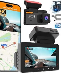 Dash Camera-Vlokda-Dash Cam Front and Rear- 4K/2.5K Full HD Dash Camera for Cars