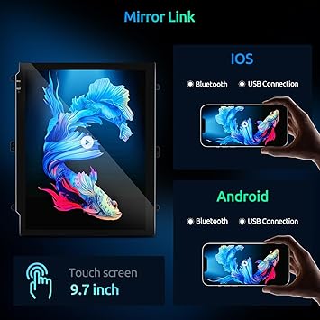 Dash Camera-Rimoody-2+64G Android Car Radio Car Stereo for Toyota Camry 2006-2011 Wireless Carplay Android Auto- 9.7” Touch Screen Head Unit Mirror Link WiFi GPS Navigation Bluetooth FM RDS Hi-Fi AHD Backup Camera SWC 3 Dash Camera-Rimoody-2+64G Android Car Radio Car Stereo for Toyota Camry 2006-2011 Wireless Carplay Android Auto- 9.7'' Touch Screen Head Unit Mirror Link WiFi GPS Navigation Bluetooth FM RDS Hi-Fi AHD Backup Camera SWC - Image 3