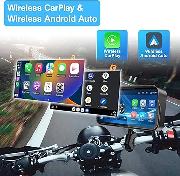 Dash Camera-WEUASTE-6.25″ Portable Motorcycle DVR with Dual 1080P HD Dash Cameras- Motorcycle TPMS 2 Dash Camera-WEUASTE-6.25" Portable Motorcycle DVR with Dual 1080P HD Dash Cameras- Motorcycle TPMS - Image 2