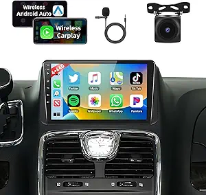 Dash Camera-podofo-Podofo【8Core 4+64G】Car Stereo for Dodge Grand Caravan 2011-2020 for Chrysler Grand Voyager 2011-2015-9“1280*720 IPS Touchscreen Car Radio with Carplay Android Auto GPS Bluetooth+MIC+AHD Backup Camera Dash Camera-podofo-Podofo【8Core 4+64G】Car Stereo for Dodge Grand Caravan 2011-2020 for Chrysler Grand Voyager 2011-2015-9“1280*720 IPS Touchscreen Car Radio with Carplay Android Auto GPS Bluetooth+MIC+AHD Backup Camera