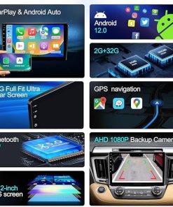 Dash Camera-AINAVIGO-5G WiFi Car Stereo for Toyota RAV4 2013 2014 2015 2016 2017 2018-10.2 Inch IPS HD Touch Screen Car Radio Wireless CarPlay Android Auto 2