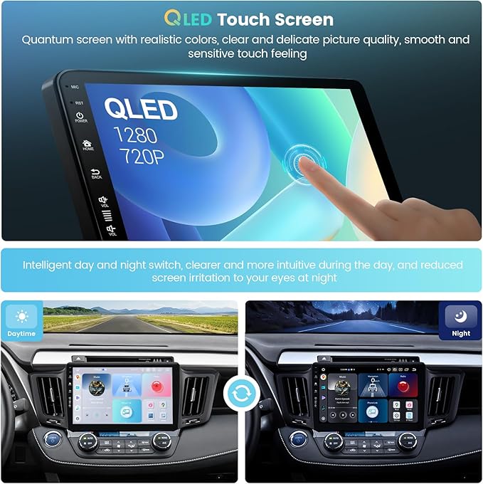 Dash Camera-Roadanvi-Roadanvi 10.2″ Android 12 Car Stereo for Toyota RAV4 2013-2018 with Wireless Carplay- Android Auto 3 Dash Camera-Roadanvi-Roadanvi 10.2" Android 12 Car Stereo for Toyota RAV4 2013-2018 with Wireless Carplay- Android Auto - Image 3