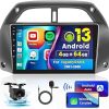 Dash Camera-Inefala-2+64G Android 13 CarPlay Car Stereo Radio for Dodge Charger 2006-2007 for Dodge Magnum 2005-2007- 9” HD Touch Screen Android Auto 4