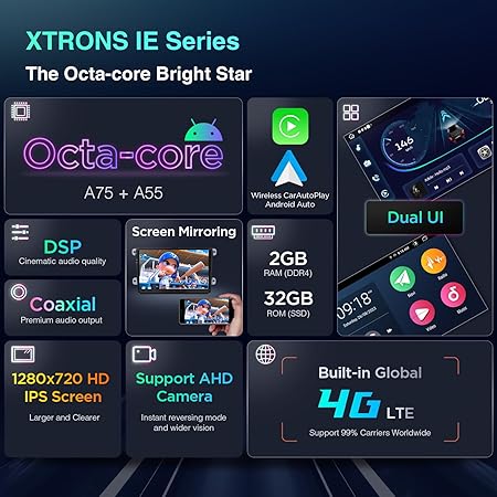 Dash Camera-XTRONS-XTRONS 9 Inch Double Din Car Stereo for VW Volkswagen EOS Golf Polo Touran- Android 13 Octa Core Car Radio 3 Dash Camera-XTRONS-XTRONS 9 Inch Double Din Car Stereo for VW Volkswagen EOS Golf Polo Touran- Android 13 Octa Core Car Radio - Image 3