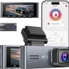 Dash Camera-FITCAMX-Fitcamx 4K Dual Dash Cam Suitable for Toyota Corolla Cross 2023 2024 LE L XLE- Integrated OEM Style 4 Dash Camera-FITCAMX-Fitcamx 4K Dual Dash Cam Suitable for Toyota Corolla Cross 2023 2024 LE L XLE- Integrated OEM Style 4