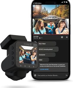 Dash Camera-TYPE S TOURING ITEMS-Type S P200 PRO Smart 360° Dash cam- 2K 1440p Surveillance with Smart G-Sensor Incident Detection