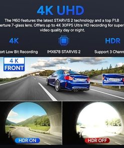 Dash Camera-SJCAM-SJCAM M60 Dash Cam- 4K IMX678 Starvis 2 Night Vision 2