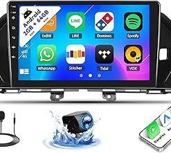 Dash Camera-SIXTOP-SIXTOP [2+64G] Android Car Stereo for Honda Odyssey 2010-2017 Upgrade Replacement Radio Carplay Android Auto Mirror Link 30 Themes 9 inch Touchscreen Head Unit FM GPS Bluetooth+Backup Camera&MIC