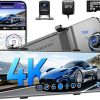 Dash Camera-OMBAR-OMBAR Dash Cam Front and Inside- 5G WiFi GPS Dash Cam 4K+1080P Included 64GB Card with 3.18″ LCD Screen 5 Dash Camera-OMBAR-OMBAR Dash Cam Front and Inside- 5G WiFi GPS Dash Cam 4K+1080P Included 64GB Card with 3.18″ LCD Screen 5