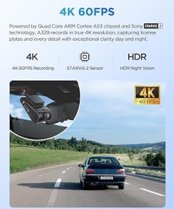 Dash Camera-VIOFO-VIOFO A329 4K 60FPS Dash Cam Front- Wi-Fi 6 App Control 2