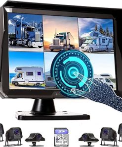Dash Camera-RVeligacy-11-Inch 6 Split Touchable 128GB Large Audio Screen 1080P Backup Camera Monitor & Built-in DVR Video Recorder for RV Truck Trailer Rear Side Front Reversing View Wired System Image Waterproof DCM06 Dash Camera-RVeligacy-11-Inch 6 Split Touchable 128GB Large Audio Screen 1080P Backup Camera Monitor & Built-in DVR Video Recorder for RV Truck Trailer Rear Side Front Reversing View Wired System Image Waterproof DCM06