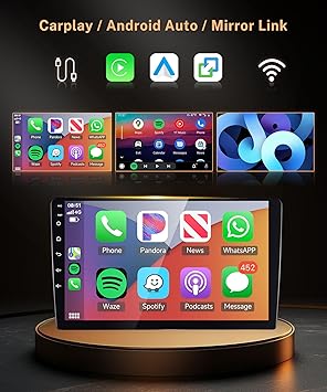 Dash Camera-Rimoody-8Core 4G+64G Car Radio for Toyota Camry 2000-2006- Rimoody Car Stereo with Android 13 Carplay Android auto 9 Inch Touchscreen GPS 4G-WiFi Bluetooth FM DSP-36 Mirror Link 59-UI Themes Backup Camera 2 Dash Camera-Rimoody-8Core 4G+64G Car Radio for Toyota Camry 2000-2006- Rimoody Car Stereo with Android 13 Carplay Android auto 9 Inch Touchscreen GPS 4G-WiFi Bluetooth FM DSP-36 Mirror Link 59-UI Themes Backup Camera - Image 2