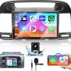 Dash Camera-UNITOPSCI-UNITOPSCI 2G+64G Android 13 Car Stereo for Subaru Forester Impreza WRX 2008-2012 Wireless CarPlay Android Auto Bluetooth 9″ Inch HD Touchscreen Mirror Link FM/RDS WiFi GPS USB SWC+Backup Camera Mic 5