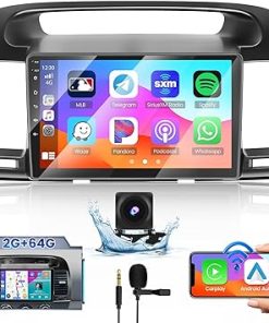 Dash Camera-Hikity-2+64GB for Toyota Camry 2000 2001 2002 2003 2004 2005 2006 Android 13 Car Stereo- 9 Inch Touchscreen Car Radio with Carplay Android Auto HiFi GPS Bluetooth Backup Camera Mirror Link Dash Camera-Hikity-2+64GB for Toyota Camry 2000 2001 2002 2003 2004 2005 2006 Android 13 Car Stereo- 9 Inch Touchscreen Car Radio with Carplay Android Auto HiFi GPS Bluetooth Backup Camera Mirror Link