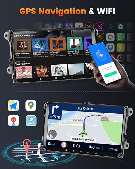 Dash Camera-Rimoody-2G+64G 9 Inch Android 13 Car Stereo Radio Carplay for VW Passat Jetta Tiguan Golf MK5 MK6 T5 EOS Polo- Rimoody Touchscreen Android Auto GPS Navigation Bluetooth FM SWC Backup Camera 3 Dash Camera-Rimoody-2G+64G 9 Inch Android 13 Car Stereo Radio Carplay for VW Passat Jetta Tiguan Golf MK5 MK6 T5 EOS Polo- Rimoody Touchscreen Android Auto GPS Navigation Bluetooth FM SWC Backup Camera - Image 3