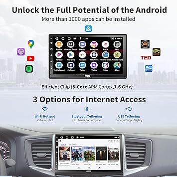 Dash Camera-ATOTO-ATOTO A6 7″ Double DIN Car Stereo Video Receivers- ChatGPT AI 2G+32G 8-core Android Radio Wireless CarPlay/Android Auto Touch Screen 3 Dash Camera-ATOTO-ATOTO A6 7" Double DIN Car Stereo Video Receivers- ChatGPT AI 2G+32G 8-core Android Radio Wireless CarPlay/Android Auto Touch Screen - Image 3