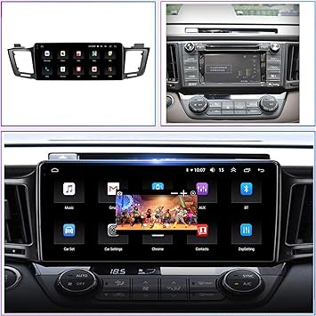 Dash Camera-LUOWAN-Android Radio for Toyota RAV4 2013-2018 10.5inch Tesla Style Car in-Dash GPS Navigation IPS Touch Screen WiFi Free Rear Camera 2 Dash Camera-LUOWAN-Android Radio for Toyota RAV4 2013-2018 10.5inch Tesla Style Car in-Dash GPS Navigation IPS Touch Screen WiFi Free Rear Camera - Image 2