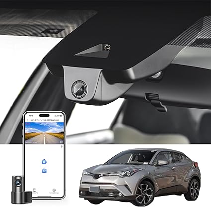 Dash Camera-mangoal-Front 4K & Rear 1080P Dash Cam Custom Fit for Toyota C-HR 2018 2019 2020 LE Limited XLE Premium (Model B)-Integrated OEM Look Dash Camera-mangoal-Front 4K & Rear 1080P Dash Cam Custom Fit for Toyota C-HR 2018 2019 2020 LE Limited XLE Premium (Model B)-Integrated OEM Look