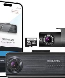 Dash Camera-THINKWARE-THINKWARE Q200 2CH Dash Cam 2K Front 1080P Rear Car Dashboard Camera- WiFi Dash Camera-THINKWARE-THINKWARE Q200 2CH Dash Cam 2K Front 1080P Rear Car Dashboard Camera- WiFi
