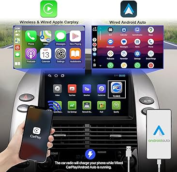 Dash Camera-AUMUME-9 Inch Touchscreen Car Stereo for Toyota Sienna 2004-2010 with Android 12- Wireless CarPlay/Android Auto 3 Dash Camera-AUMUME-9 Inch Touchscreen Car Stereo for Toyota Sienna 2004-2010 with Android 12- Wireless CarPlay/Android Auto - Image 3