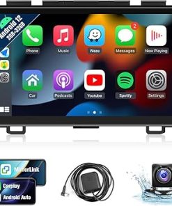 Dash Camera-Naifay-Naifay Android Car Stereo for Honda CRV 2007 2008 2009 2010 2011 Radio- 9inch Touch Screen for CRV Radio with Carplay Android Auto Bluetooth GPS WiFi FM SWC Mirrorlink Camera