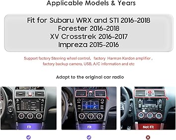 Dash Camera-Ossuret-Android 13 Car Stereo Car Radio 8-Core 4G+32G for Subaru Forester Impreza WRX 2015-2018 with Wireless Carplay Android Auto 9“ QLED Screen WiFi GPS Navigation Bluetooth 5.0 2 Dash Camera-Ossuret-Android 13 Car Stereo Car Radio 8-Core 4G+32G for Subaru Forester Impreza WRX 2015-2018 with Wireless Carplay Android Auto 9“ QLED Screen WiFi GPS Navigation Bluetooth 5.0 - Image 2