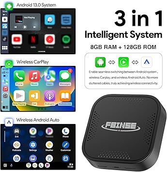 Dash Camera-FBINSE-Carplay AI Box- AI Box Carplay with Video Streaming 3 Dash Camera-FBINSE-Carplay AI Box- AI Box Carplay with Video Streaming - Image 3