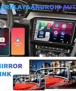 Dash Camera-BINIZE-Binize 2024 Android Double Din Car Stereo with Wireless Carplay & Wireless Android Auto- 10″ Touch Screen Car Radio with Backup Camera GPS Navigation/Mirror Link/DSP/SWC 2