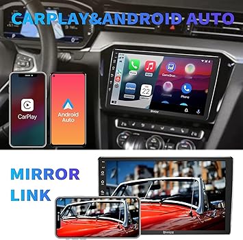 Dash Camera-BINIZE-Binize 2024 Android Double Din Car Stereo with Wireless Carplay & Wireless Android Auto- 10″ Touch Screen Car Radio with Backup Camera GPS Navigation/Mirror Link/DSP/SWC 2 Dash Camera-BINIZE-Binize 2024 Android Double Din Car Stereo with Wireless Carplay & Wireless Android Auto- 10" Touch Screen Car Radio with Backup Camera GPS Navigation/Mirror Link/DSP/SWC - Image 2