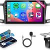 Dash Camera-Rimoody-2+64G Android Car Stereo for Toyota RAV4 2013 2014 2015 2016 2017 2018 2019 with Wireless Carplay Android Auto- 10.1” Touch Screen Car Radio Mirror Link GPS WIFI Bluetooth FM/RDS EQ Backup Camera SWC