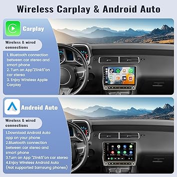Dash Camera-SIXWIN-SIXWIN Android Car Stereo for Chevrolet Camaro 2008-2015 with Wireless Carplay Android Auto 2G+32G 26UI 9 Inch Touch Screen with Bluetooth GPS Navigation WiFi FM SWC Backup Camera MIC 3 Dash Camera-SIXWIN-SIXWIN Android Car Stereo for Chevrolet Camaro 2008-2015 with Wireless Carplay Android Auto 2G+32G 26UI 9 Inch Touch Screen with Bluetooth GPS Navigation WiFi FM SWC Backup Camera MIC - Image 3