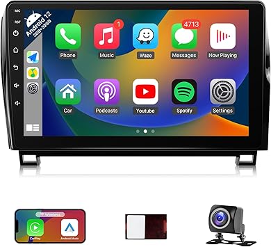 Dash Camera-Naifay-Naifay Android Car Radio for Toyota Tundra 2007-2013 Toyota Sequoia 2008-2018- 2G+32G 10.1inch Touch Screen Car Stereo with Wireless Carplay Android Auto Bluetooth GPS WiFi SWC Car Audio Receivers Dash Camera-Naifay-Naifay Android Car Radio for Toyota Tundra 2007-2013 Toyota Sequoia 2008-2018- 2G+32G 10.1inch Touch Screen Car Stereo with Wireless Carplay Android Auto Bluetooth GPS WiFi SWC Car Audio Receivers