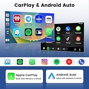Dash Camera-Hikity-2+64GB Android 13 Car Stereo for Toyota Camry 2006-2011 Wireless Carplay Android Auto- 10.1 Inch HD Touch Screen Car Radio with Backup Camera/GPS Navi/WiFi/Bluetooth/SWC/FM RDS/EQ 3 Dash Camera-Hikity-2+64GB Android 13 Car Stereo for Toyota Camry 2006-2011 Wireless Carplay Android Auto- 10.1 Inch HD Touch Screen Car Radio with Backup Camera/GPS Navi/WiFi/Bluetooth/SWC/FM RDS/EQ - Image 3