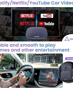 Dash Camera-Carlinkit-Carlinkit CarPlay Ai Box Android 13.0 System Wireless CarPlay Android Auto QCM6125 8-core 8G+128G- Multimedia Box Spotify/Netflix/YouTube Car Video 2