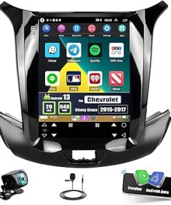 Dash Camera-AMprime-[2+64G] Android 13 Car Stereo for Chevrolet Chevy Cruze 2015 2016 2017 with Wireless Carplay&Android Auto-9.7 Inch Touch Screen Car Radio with GPS WiFi Bluetooth FM/RDS SWC HiFi+Backup Camera