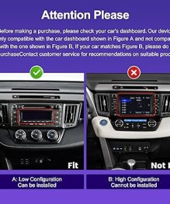 Dash Camera-NHOPEEW-NHOPEEW [2+64G] for Toyota RAV4 2013-2019 DSP Audio – 10.1 inch HD Touchscreen Android 13 Car Stereo – Wireless Carplay & Android Auto- GPS 2