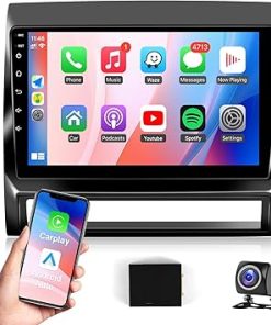 Dash Camera-Naifay-Naifay Car Radio Stereo for Toyota Tacoma 2005 2006 2007 2008 2009 2010 2011 2012 2013 2014 2015- 9 Inch IPS Touch Screen for Tacoma Car Radio Bluetooth Wireless Carplay Android Auto GPS WiFi Camera